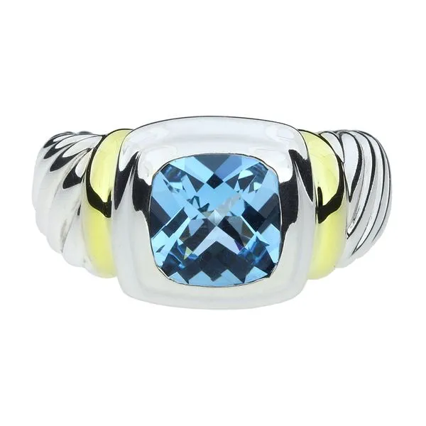 David yurman blue hot sale topaz albion ring